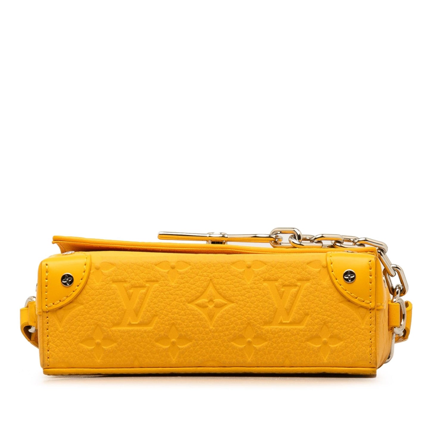 Louis Vuitton Monogram Taurillon Steamer Wearable Wallet (SHG-OwPBBF)