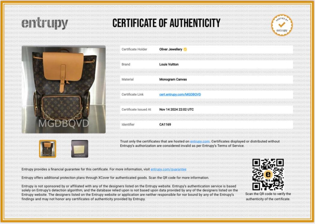 Louis Vuitton Monogram Trio Backpack