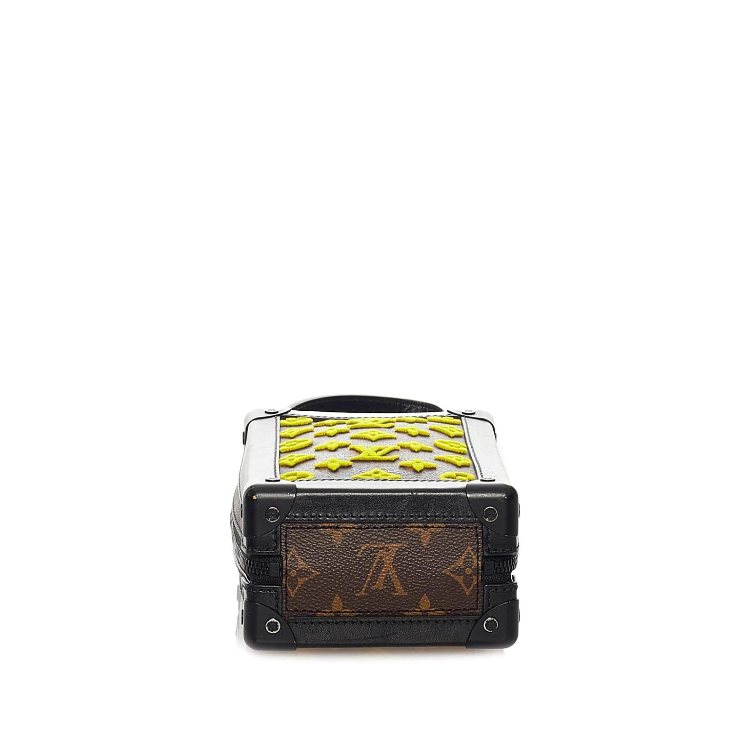 Louis Vuitton Monogram Tuffetage Vertical Soft Trunk (SHG-IV1f3Q)