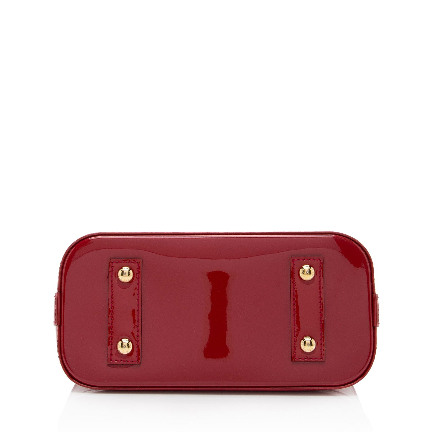 Louis Vuitton Monogram Vernis Alma BB Satchel (SHF-8DONFA)