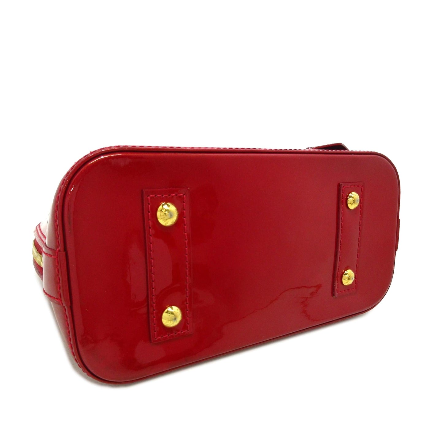 Louis Vuitton Monogram Vernis Alma BB (SHG-XqrbgB)