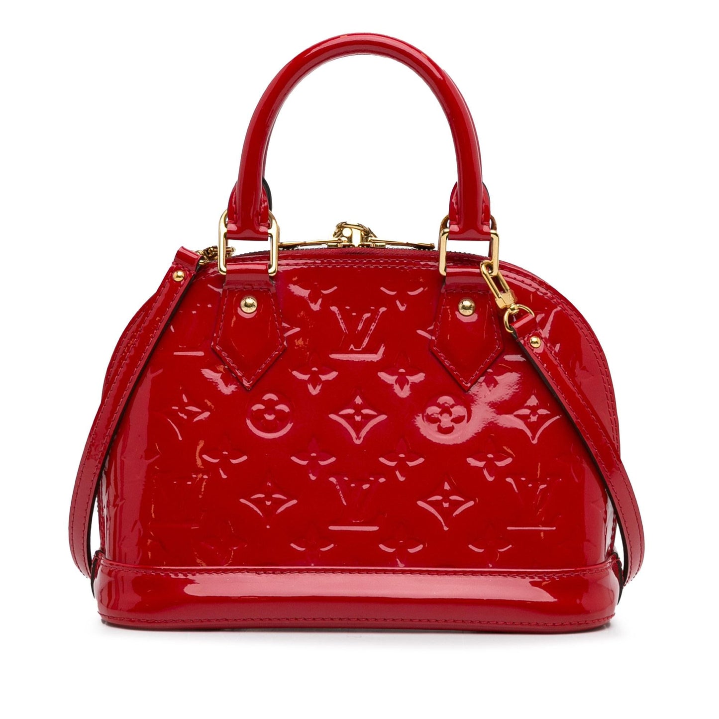 Louis Vuitton Monogram Vernis Alma BB (SHG-e0Cf0Z)