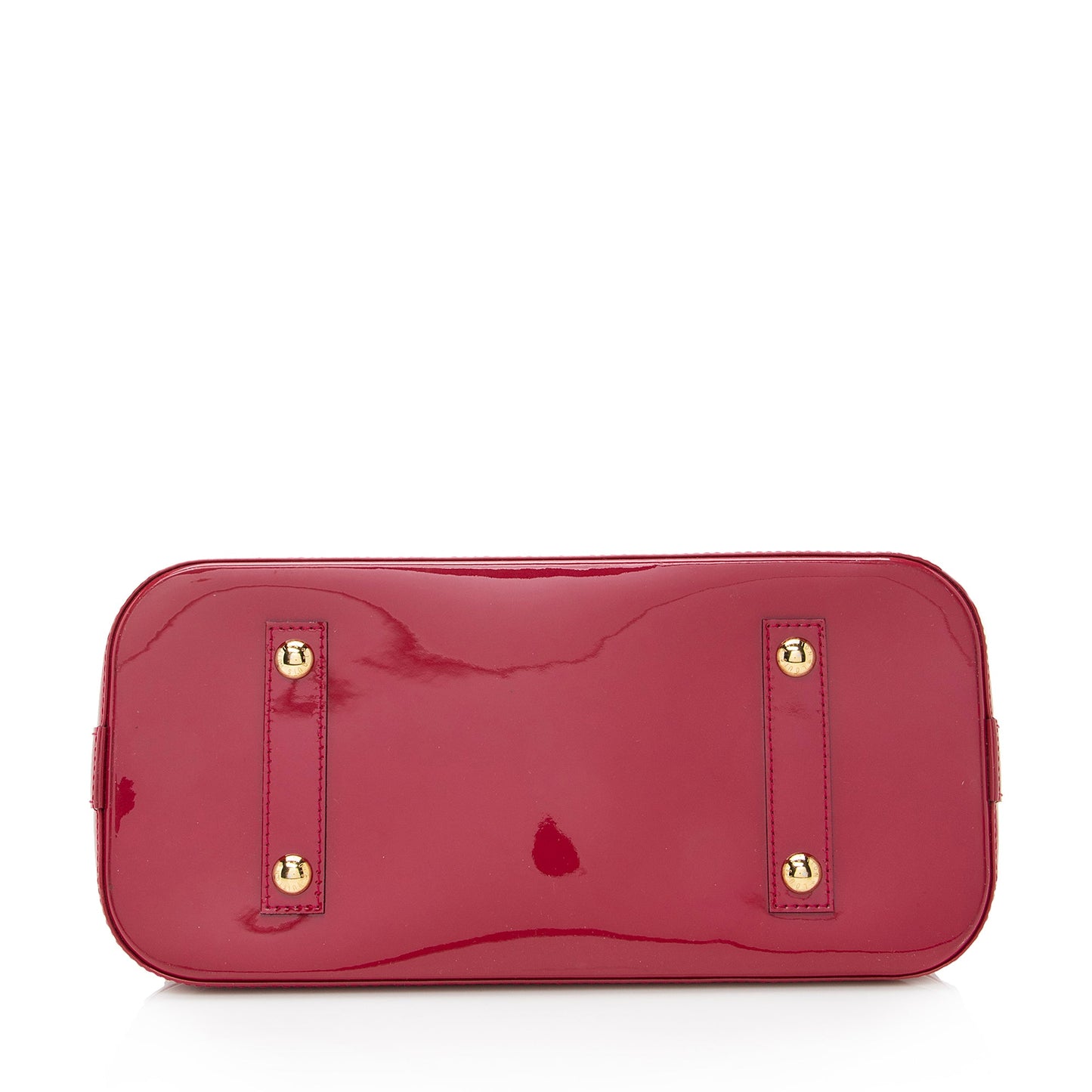 Louis Vuitton Monogram Vernis Alma MM Satchel (SHF-22630)