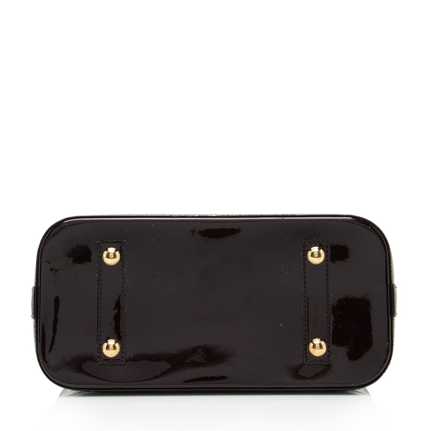 Louis Vuitton Monogram Vernis Alma PM Satchel (SHF-kN8GF6)