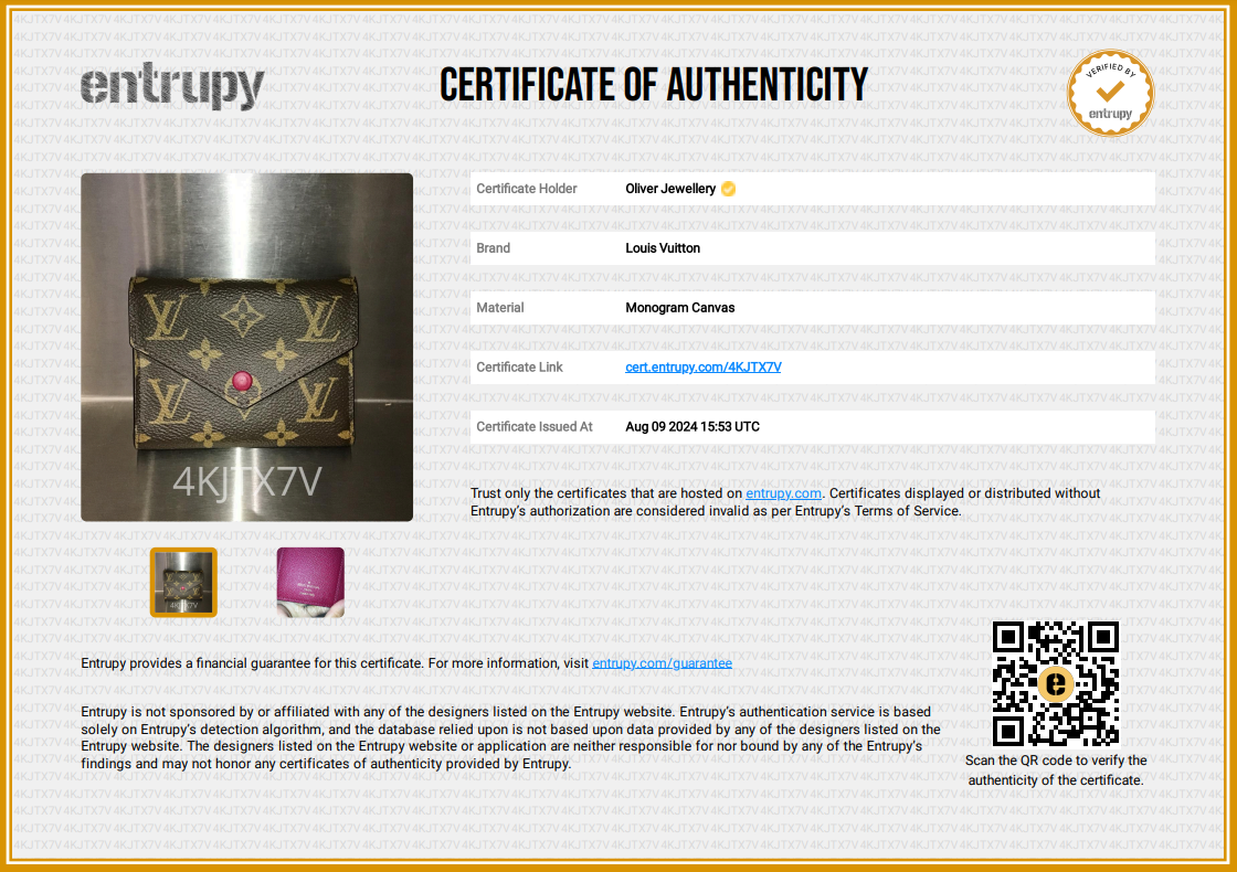 Louis Vuitton Monogram Victorine Wallet