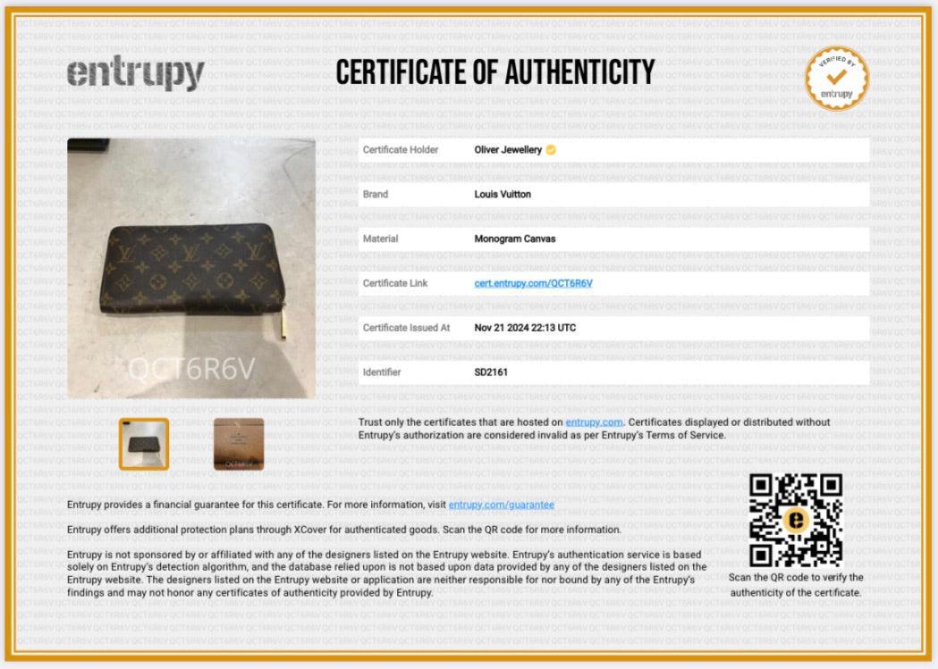 Louis Vuitton Monogram Zippy Organizer Wallet