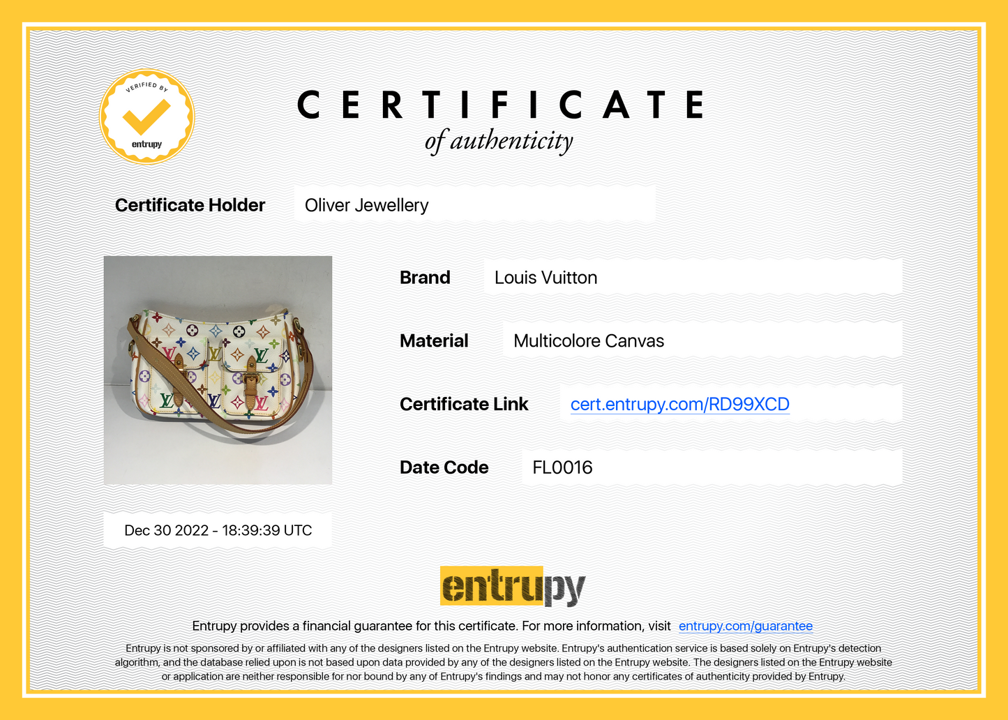 Louis Vuitton Multicolore Lodge PM