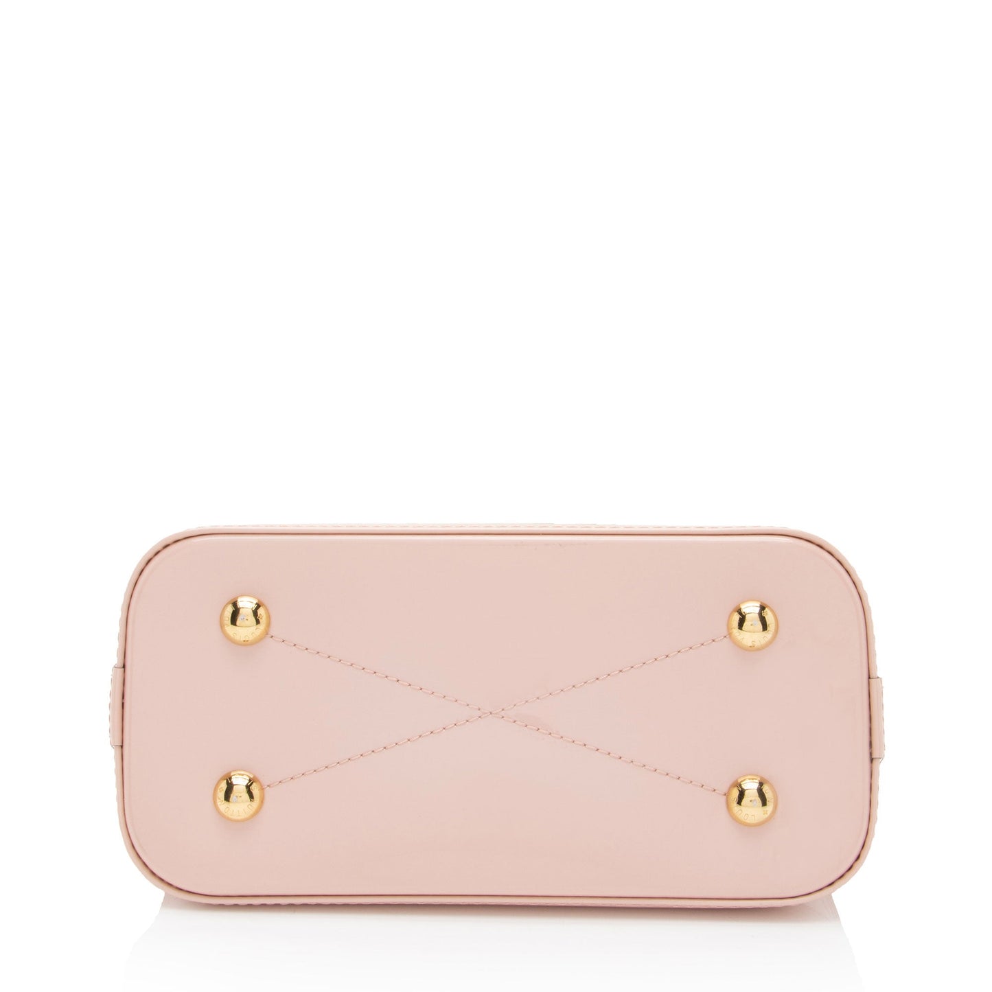 Louis Vuitton Patent Leather Alma BB Satchel (SHF-NVyByb)