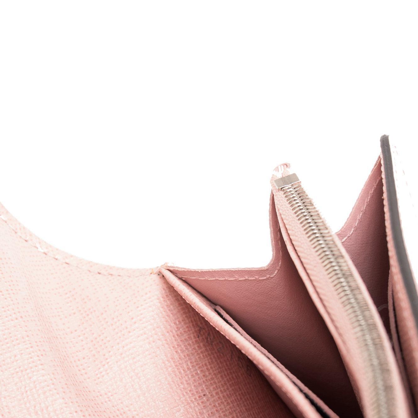 Louis Vuitton Pink Epi Twist Wallet