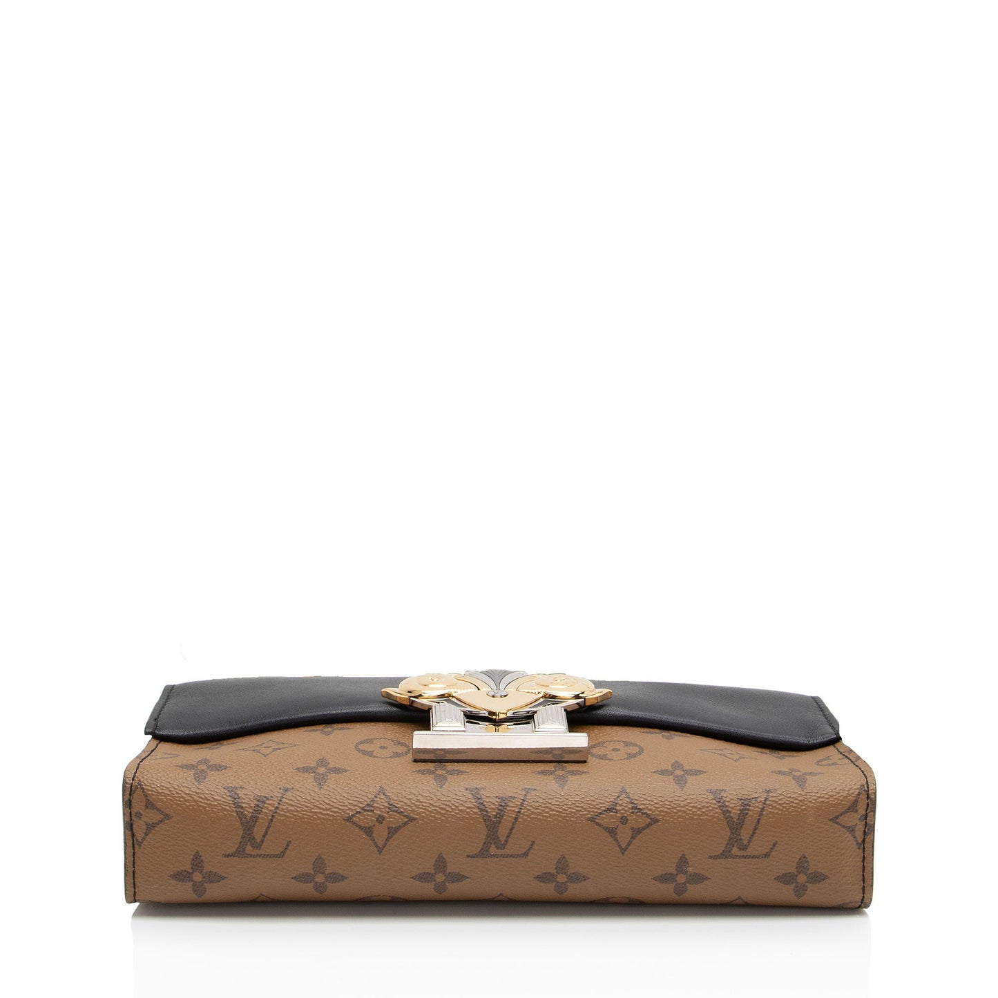 Louis Vuitton Reverse Monogram Column Pochette (SHF-uUjQaz)