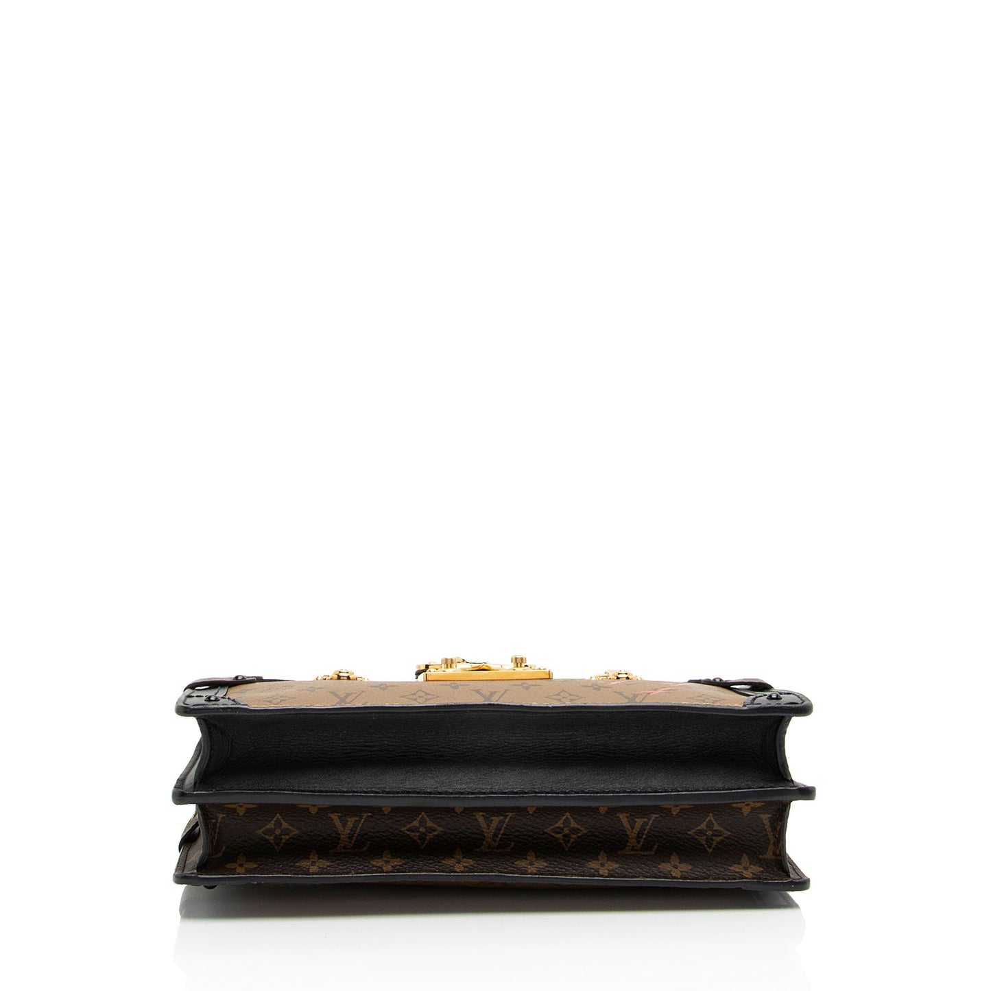 Louis Vuitton Reverse Monogram Trunk Clutch (SHF-sTBUNH)