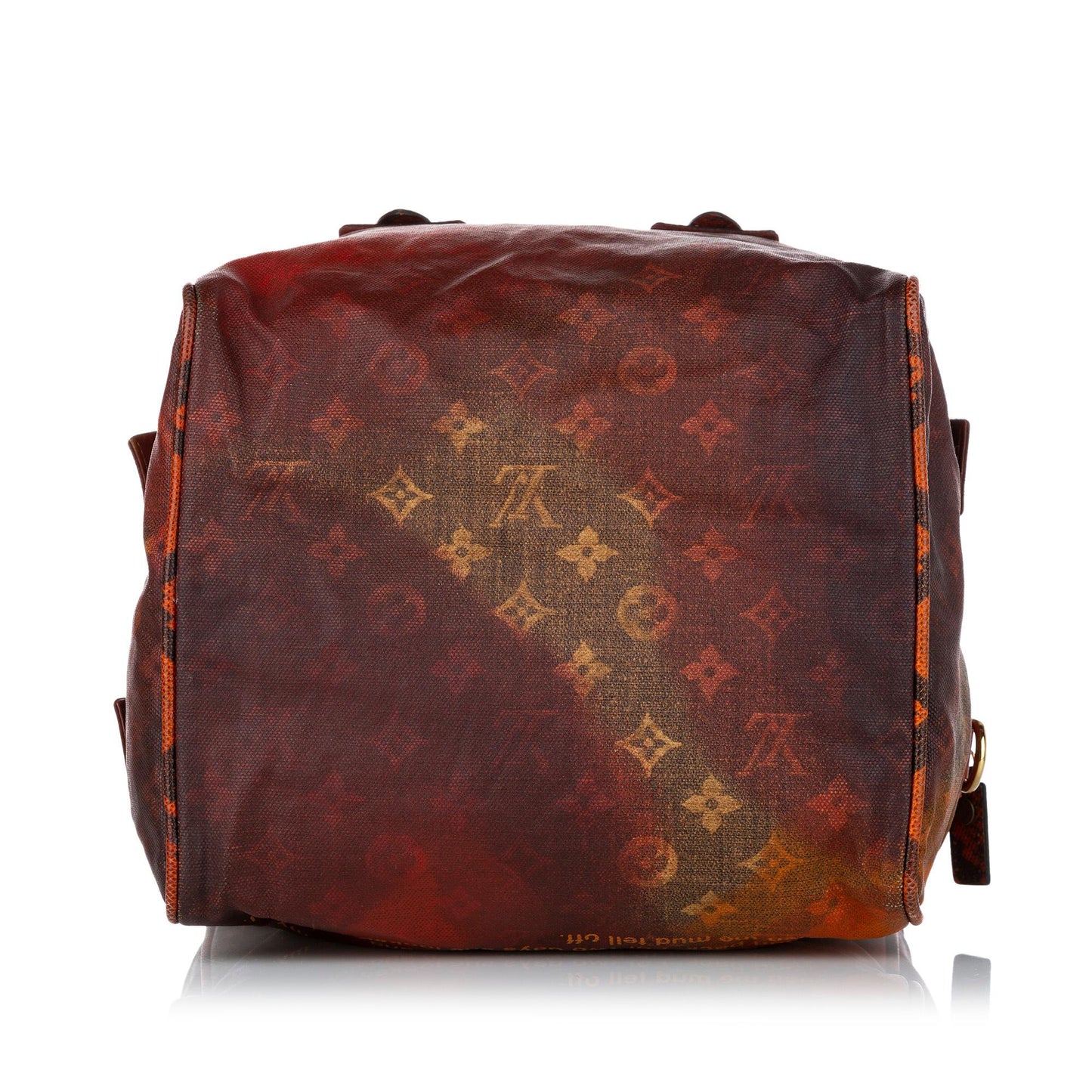 Louis Vuitton Richard Prince Karung Trimmed Monogram Jokes Heartbreak Tote (SHG-30446)