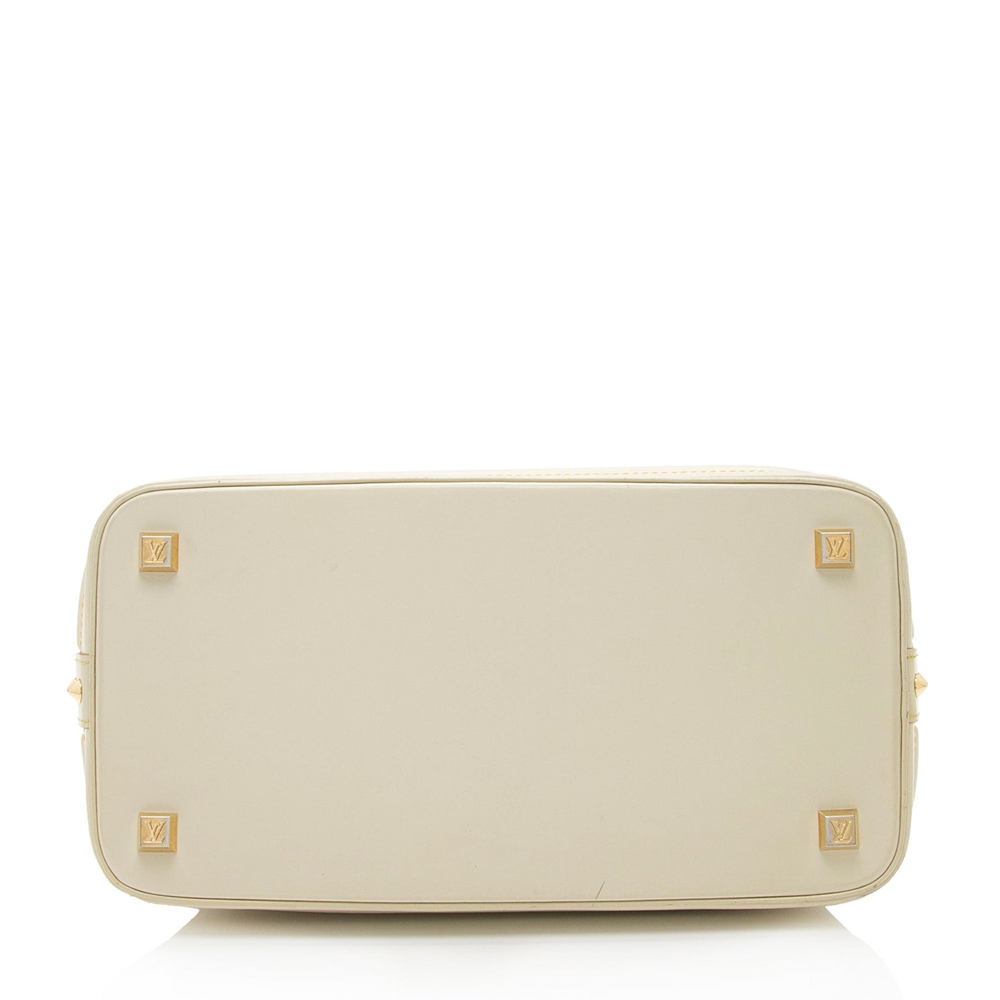 Louis Vuitton Suhali Leather Lockit MM Satchel