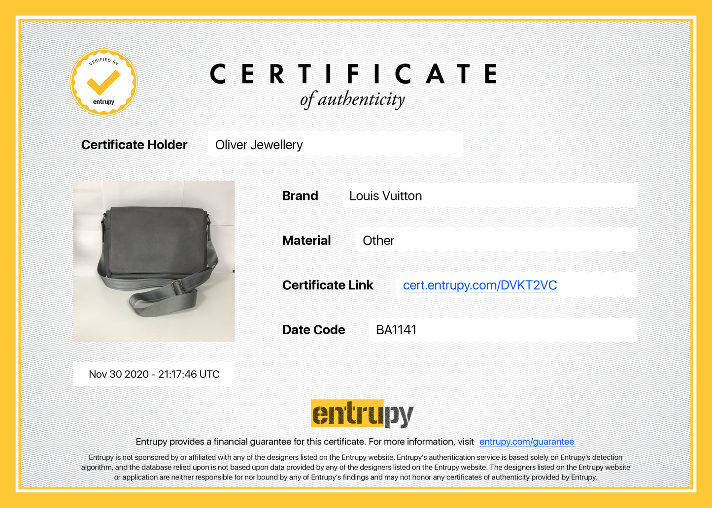 Louis Vuitton Taiga Andrei Messenger Bag