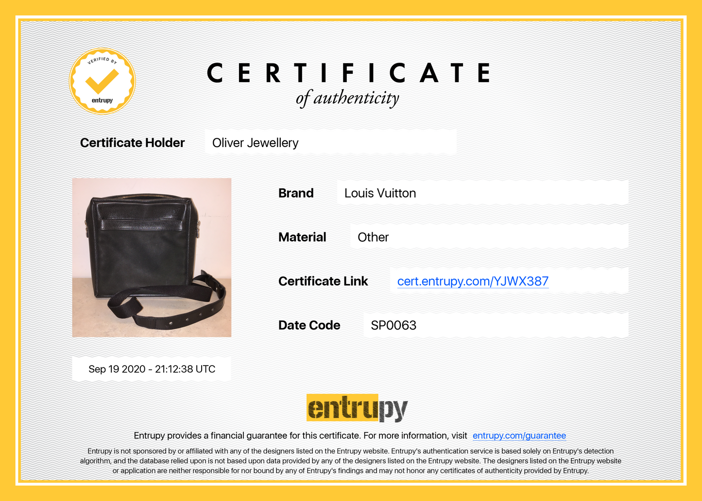 Louis Vuitton Taiga Mini Sayan Messenger Bag