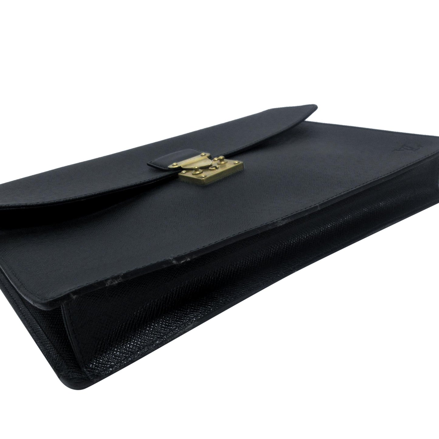 Louis Vuitton Taiga Serviette Kourad Briefcase (SHG-S9gjz7)
