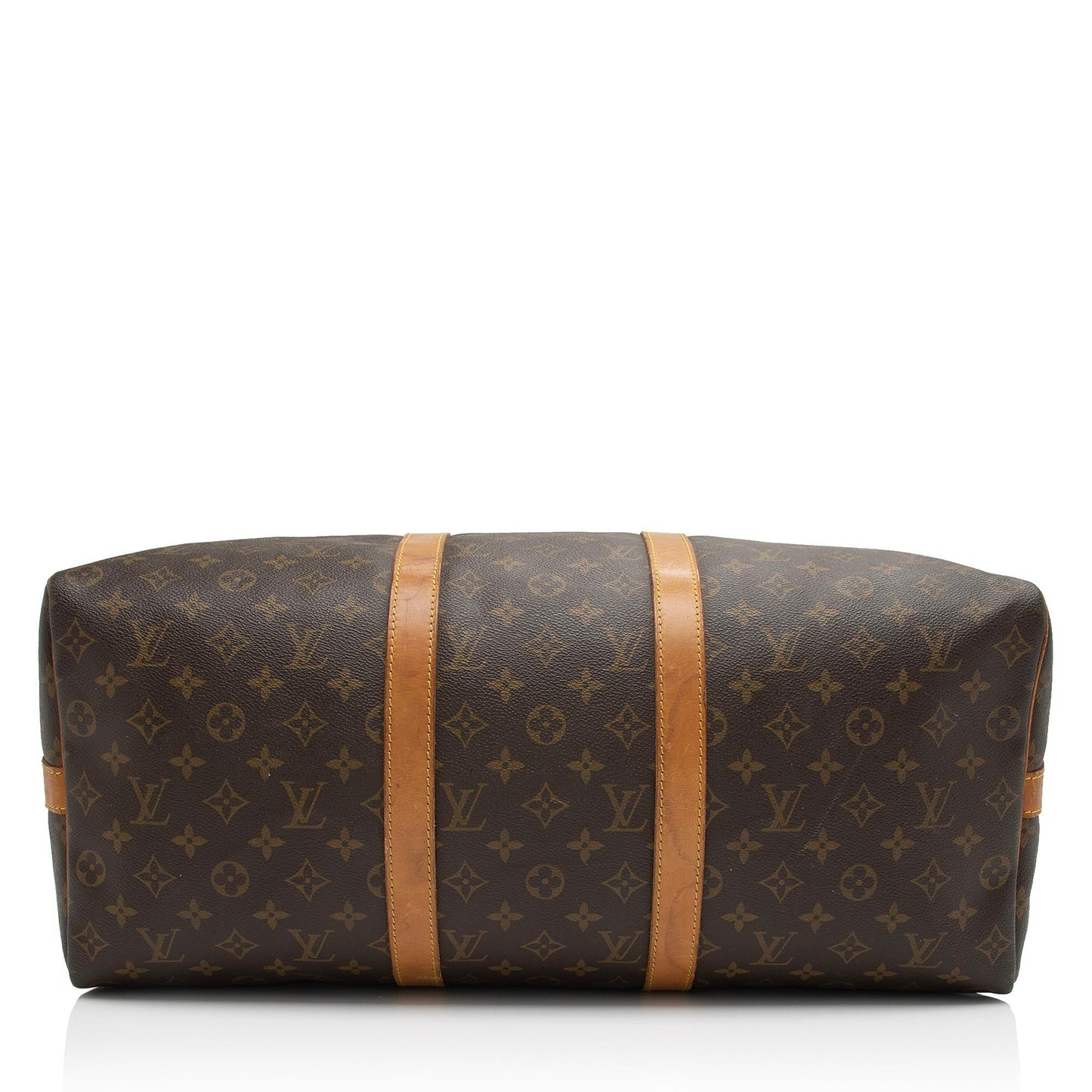 Louis Vuitton Vintage Monogram Canvas Keepall Bandouliere 50 Duffle Bag (SHF-RB8b0U)