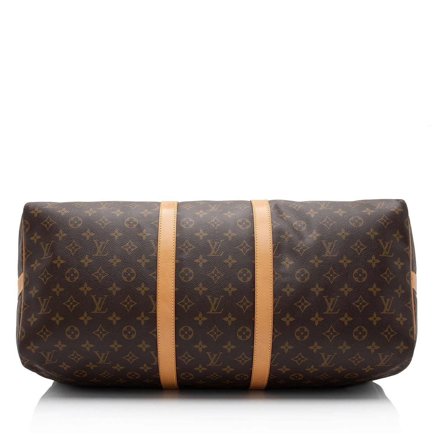 Louis Vuitton Vintage Monogram Canvas Keepall Bandouliere 55 Duffle Bag (SHF-PQTyV5)