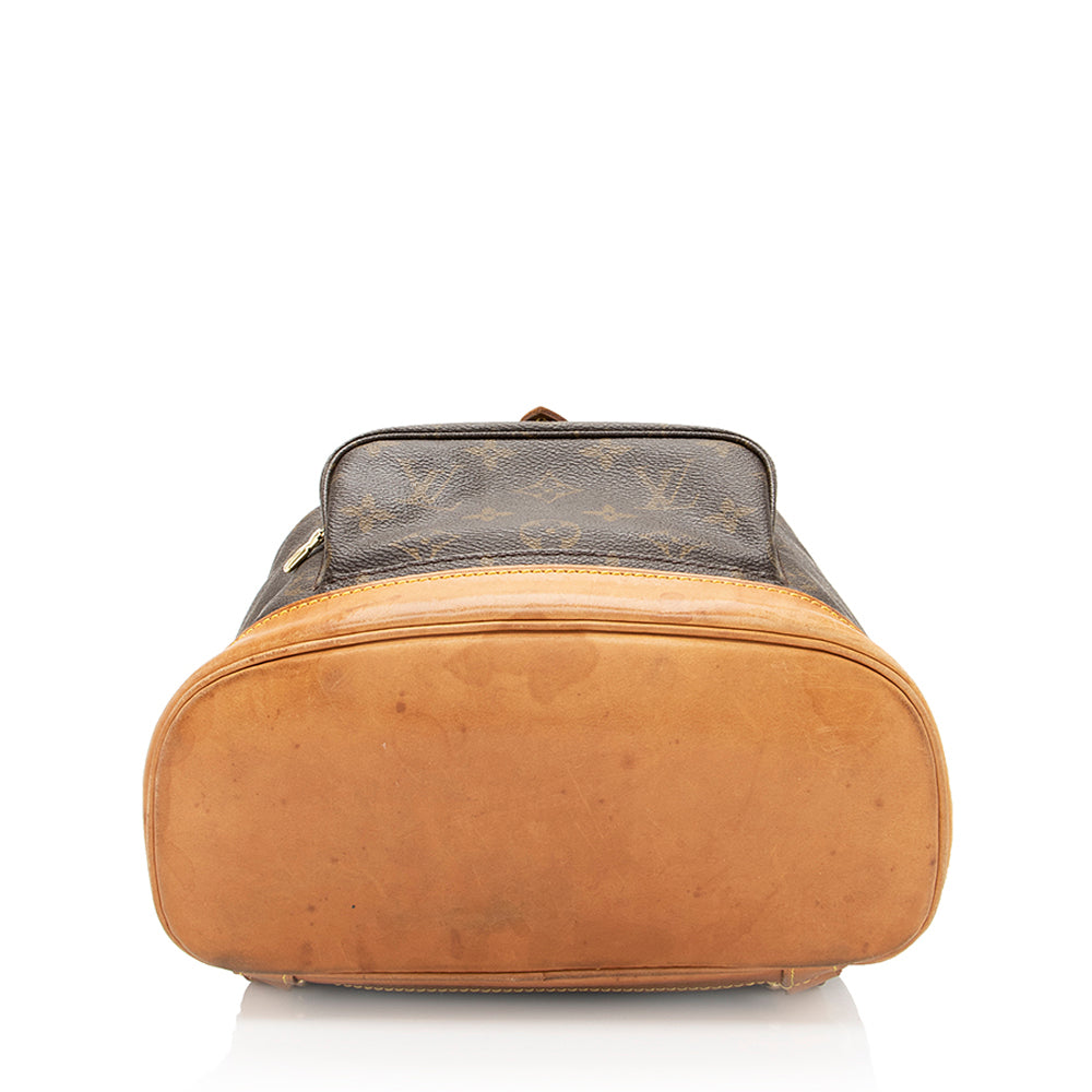 Louis Vuitton Vintage Monogram Canvas Montsouris MM Backpack (SHF-19980)