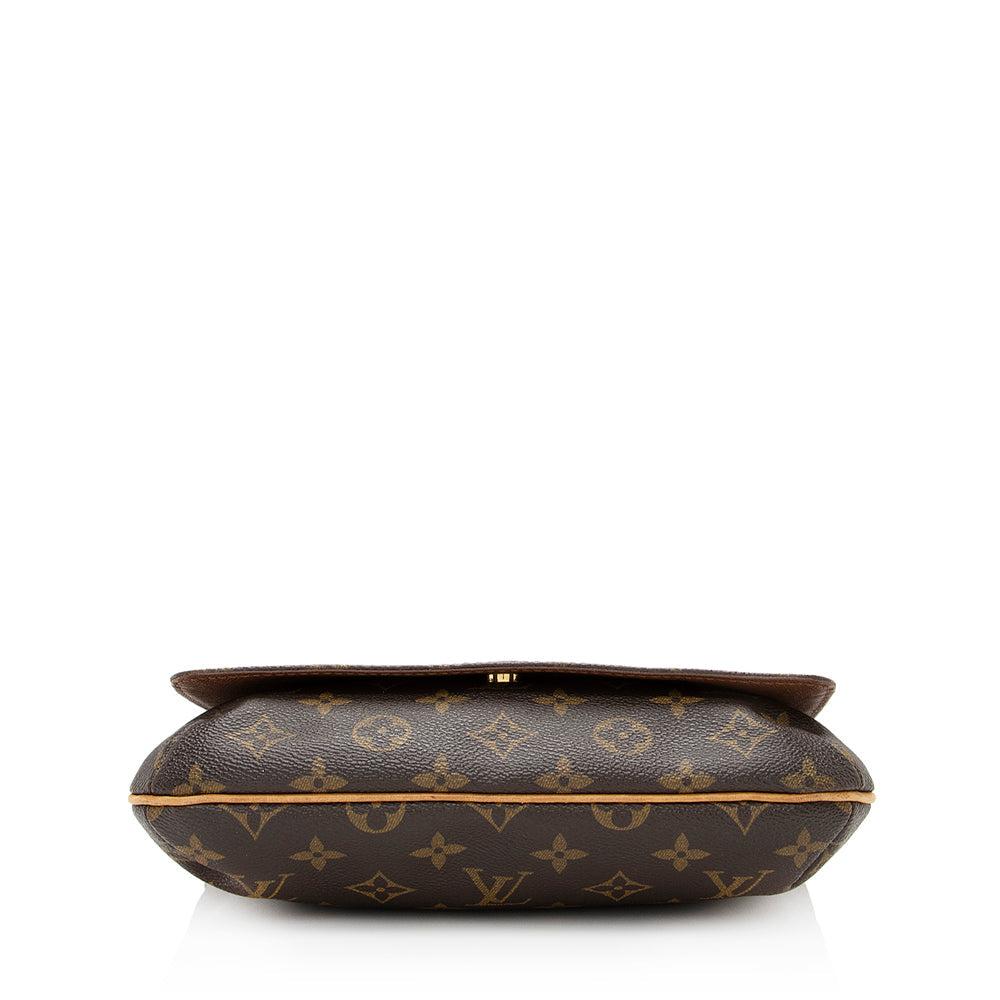 Louis Vuitton Vintage Monogram Canvas Musette Tango Shoulder Bag - FINAL SALE (SHF-20117)