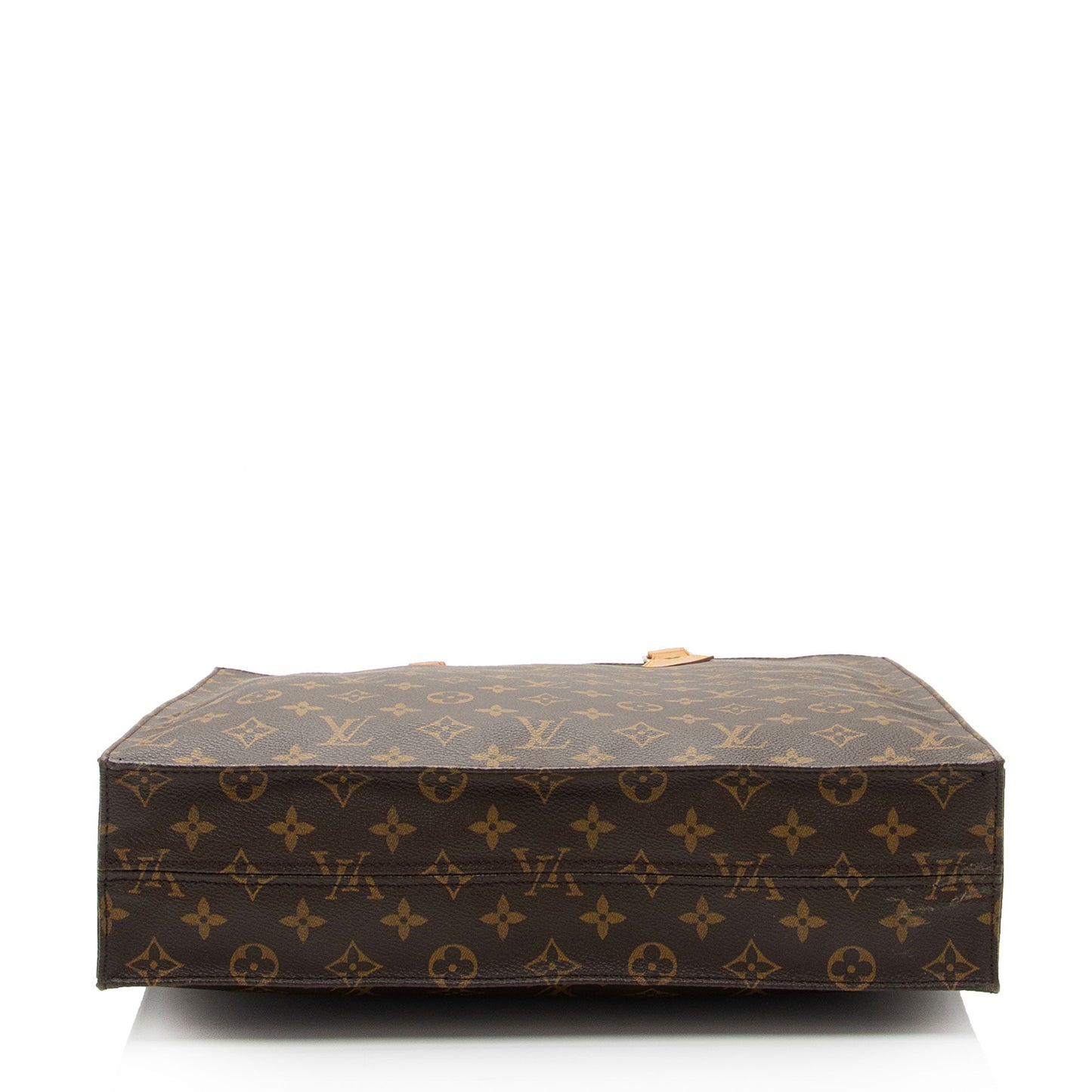 Louis Vuitton Vintage Monogram Canvas Sac Plat Tote (SHF-J82trl)