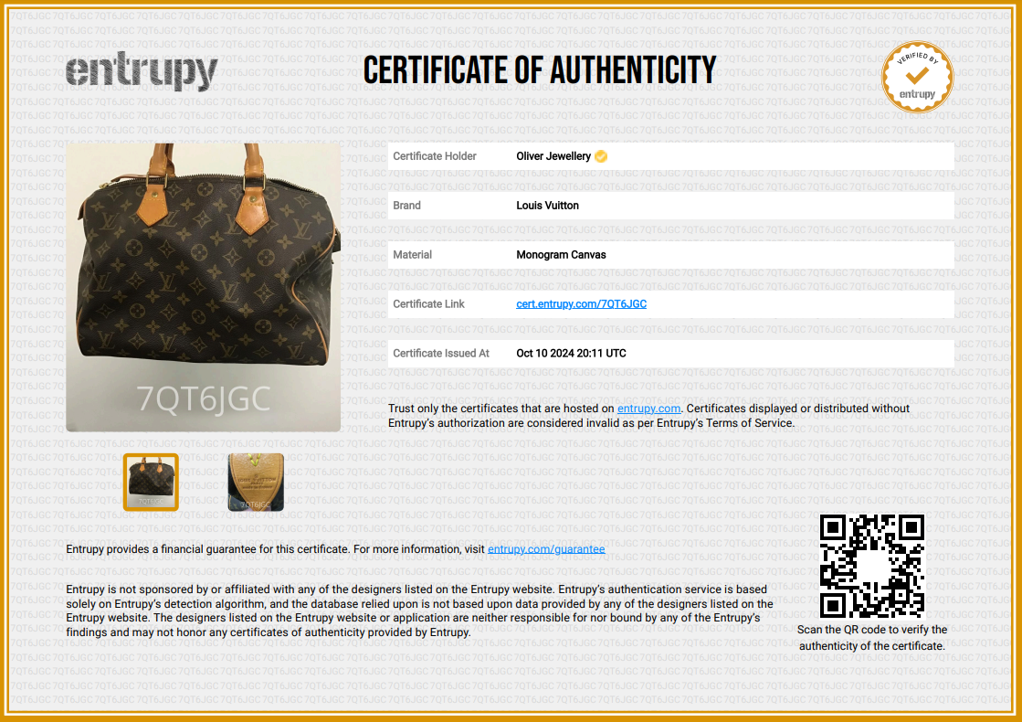 Louis Vuitton Vintage Monogram Speedy 30