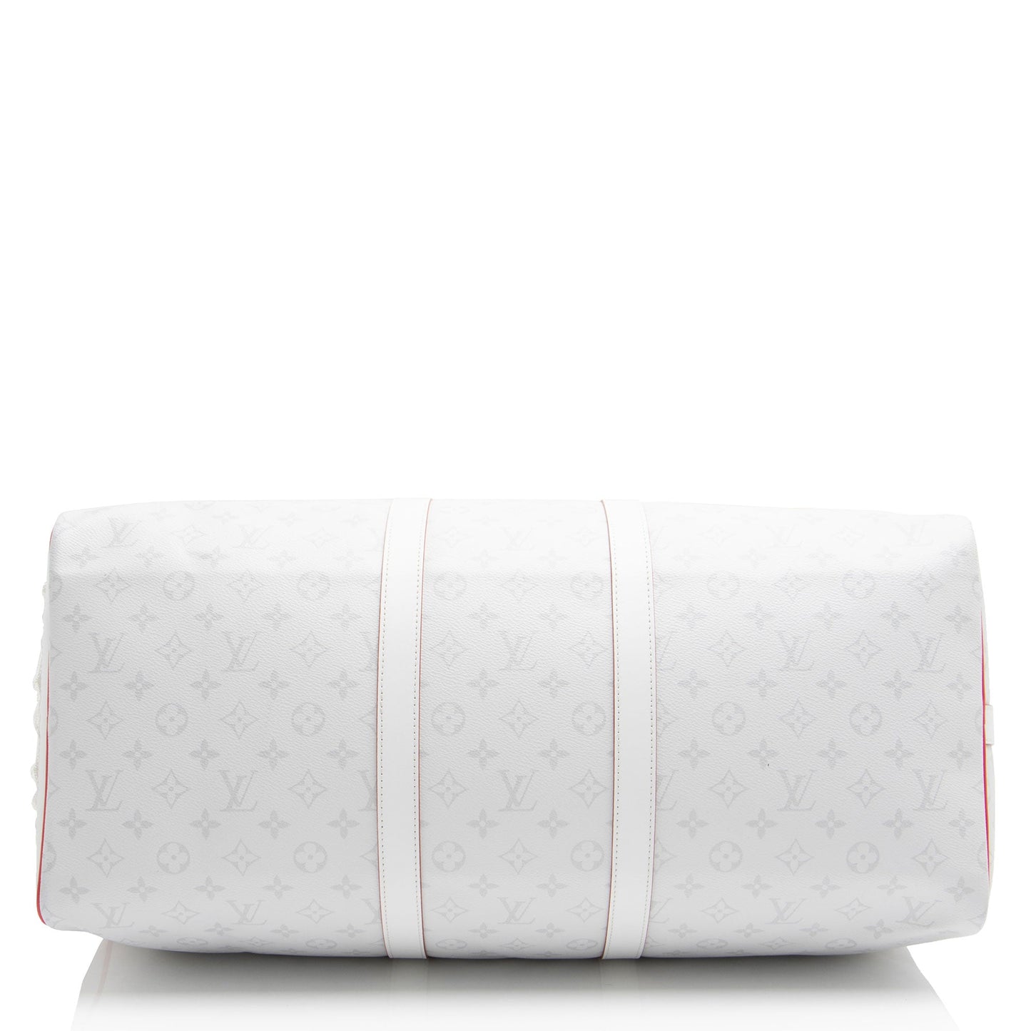 Louis Vuitton X NBA Monogram Chalk Keepall Bandouliere 55 Duffle (SHF-JmygZc)