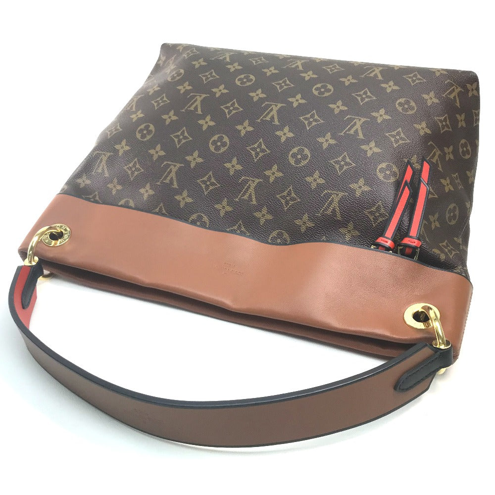 LOUIS VUITTON Shoulder Bag M43155 Monogram canvas Brown Monogram Tuyle Lee Hobo Women