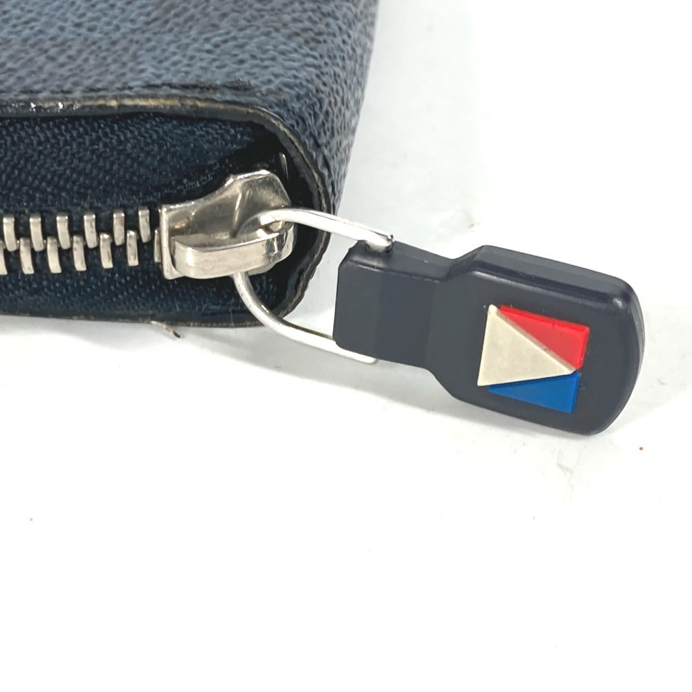 LOUIS VUITTON Long Wallet Purse N64013 Damier Cobalt Canvas Navy America's Cup 2017 Limited Zippy Organizer mens