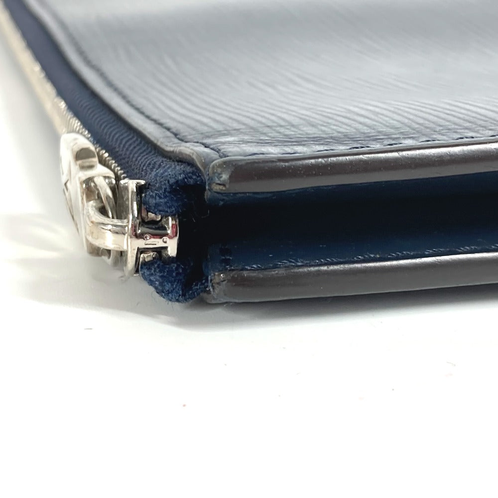 LOUIS VUITTON Clutch bag M64154 Epi Leather Navy Epi Pochette Jules GM mens