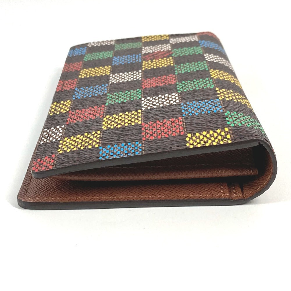 LOUIS VUITTON Long Wallet Purse N00141 Damier canvas Brown LV Birds Damier Pharrell Williams Portefeuille Blaza