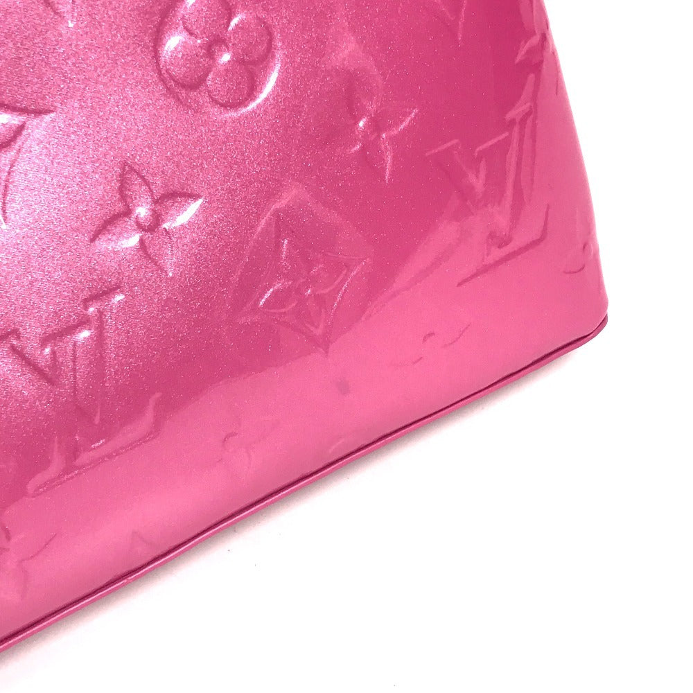 LOUIS VUITTON Shoulder Bag M24028 Monogram Vernis pink Monogram Vernis LV Remix Reed PM