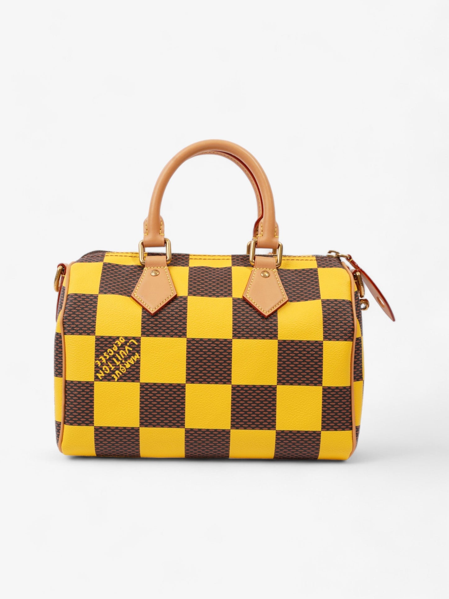Louis Vuitton Speedy Bandoulière Damier Pop / Yellow Coated Canvas 25