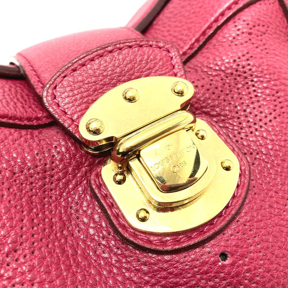 LOUIS VUITTON Handbag M93817 monogram mahina leather Red Monogram Mahina Thiells PM