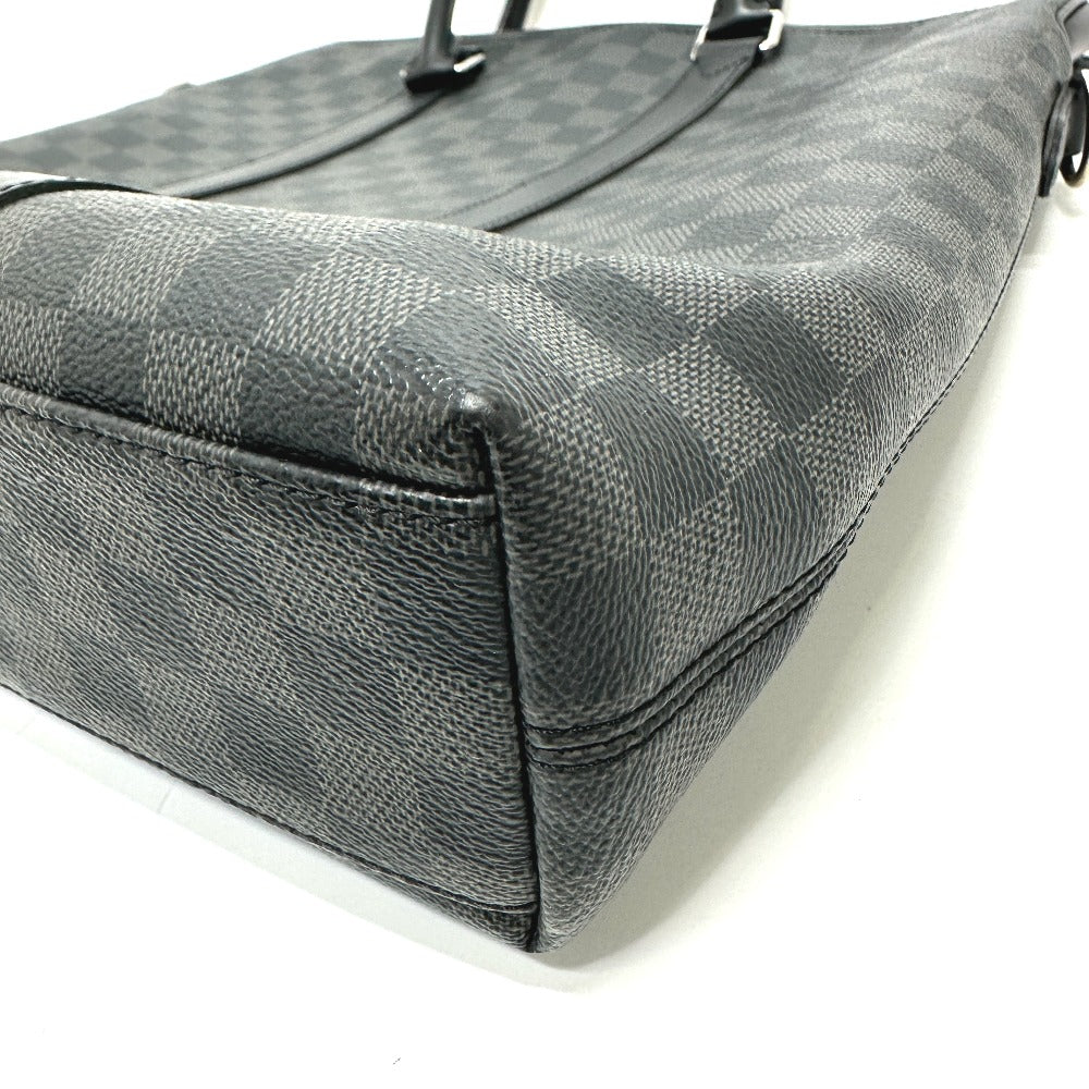 LOUIS VUITTON Tote Bag N40000 Damier Grafitto Canvas black Damier Grafitte Anton mens