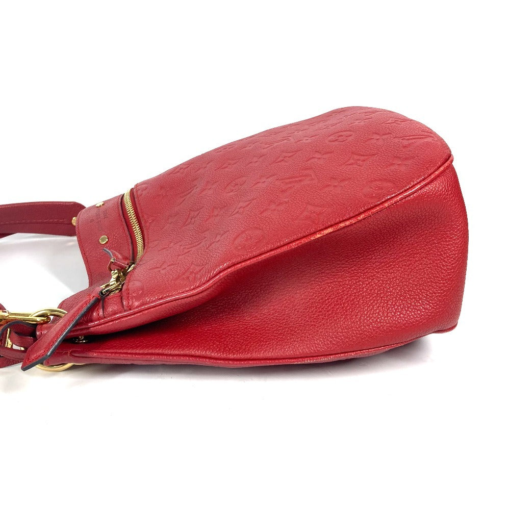 LOUIS VUITTON Shoulder Bag M42820 Monogram Ann Platt Leather Red Monogram Ann Platt Spontini
