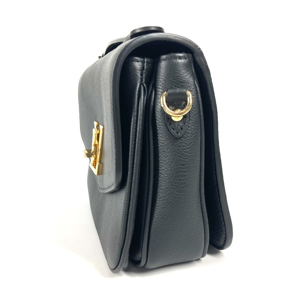 LOUIS VUITTON Shoulder Bag M22735 , Grained calf leather black Oxford