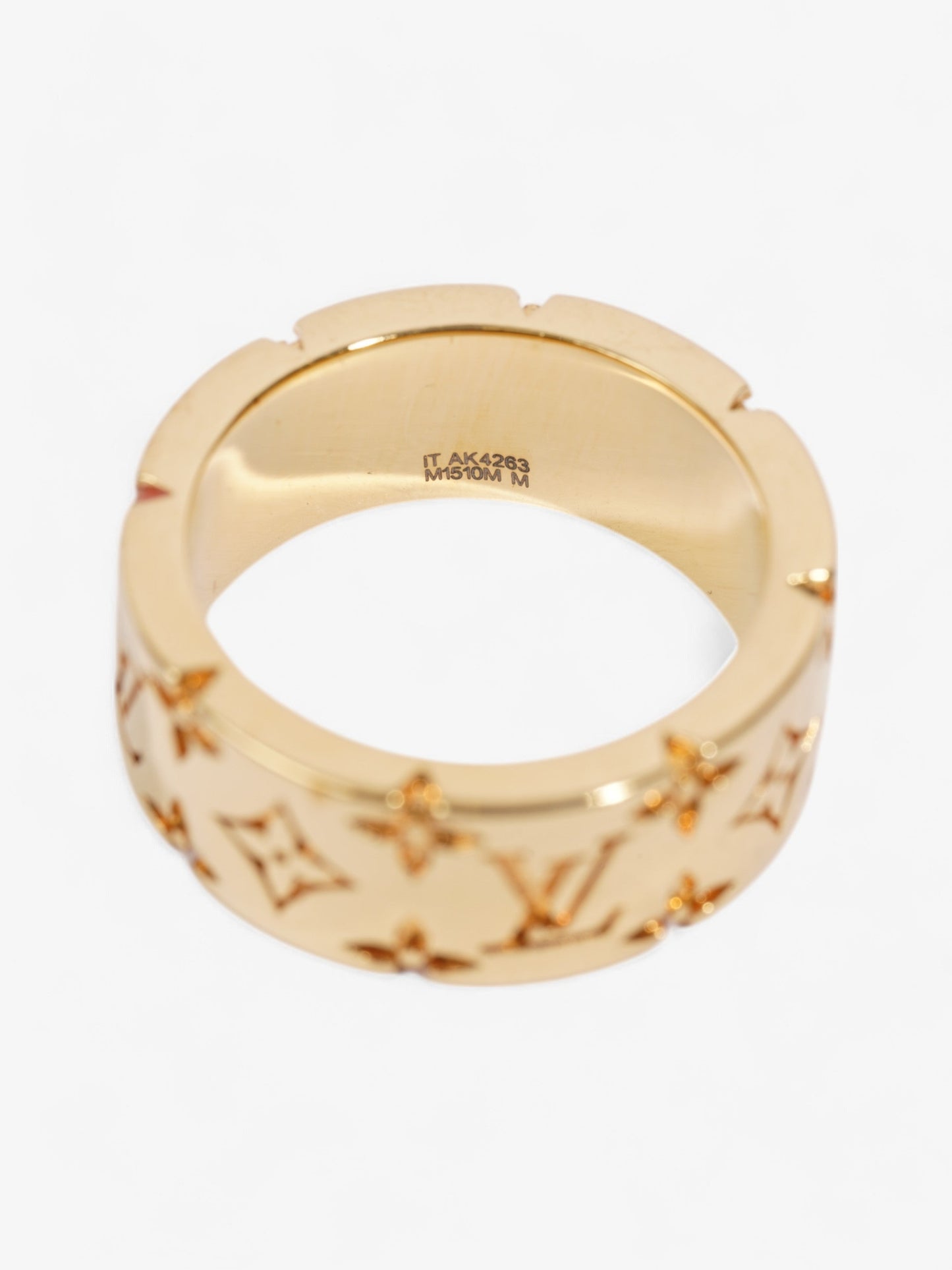 Louis Vuitton Mosaic Ring Set Gold Base Metal Medium (60mm)