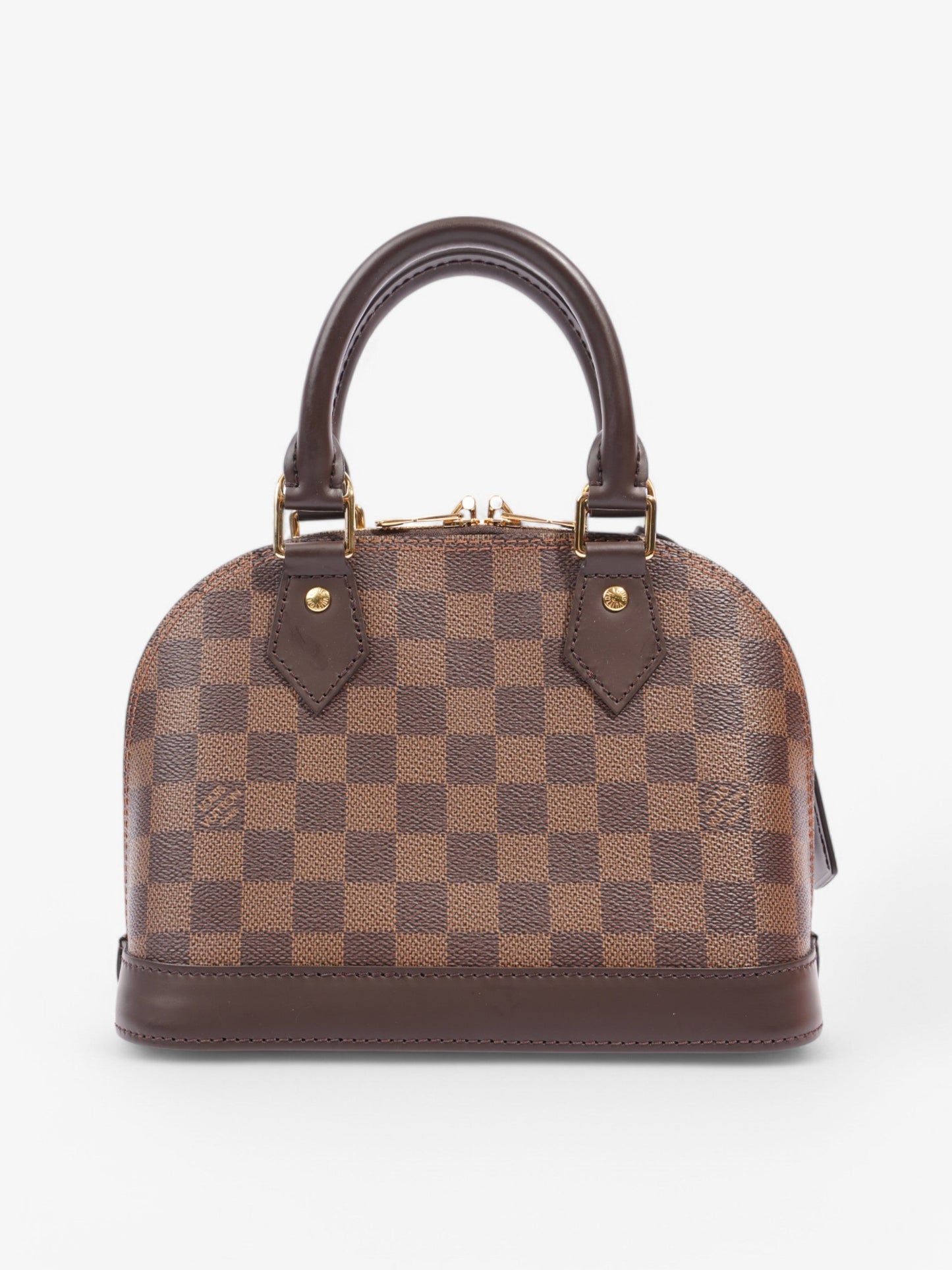 Louis Vuitton Alma Damier Ebene Coated Canvas BB