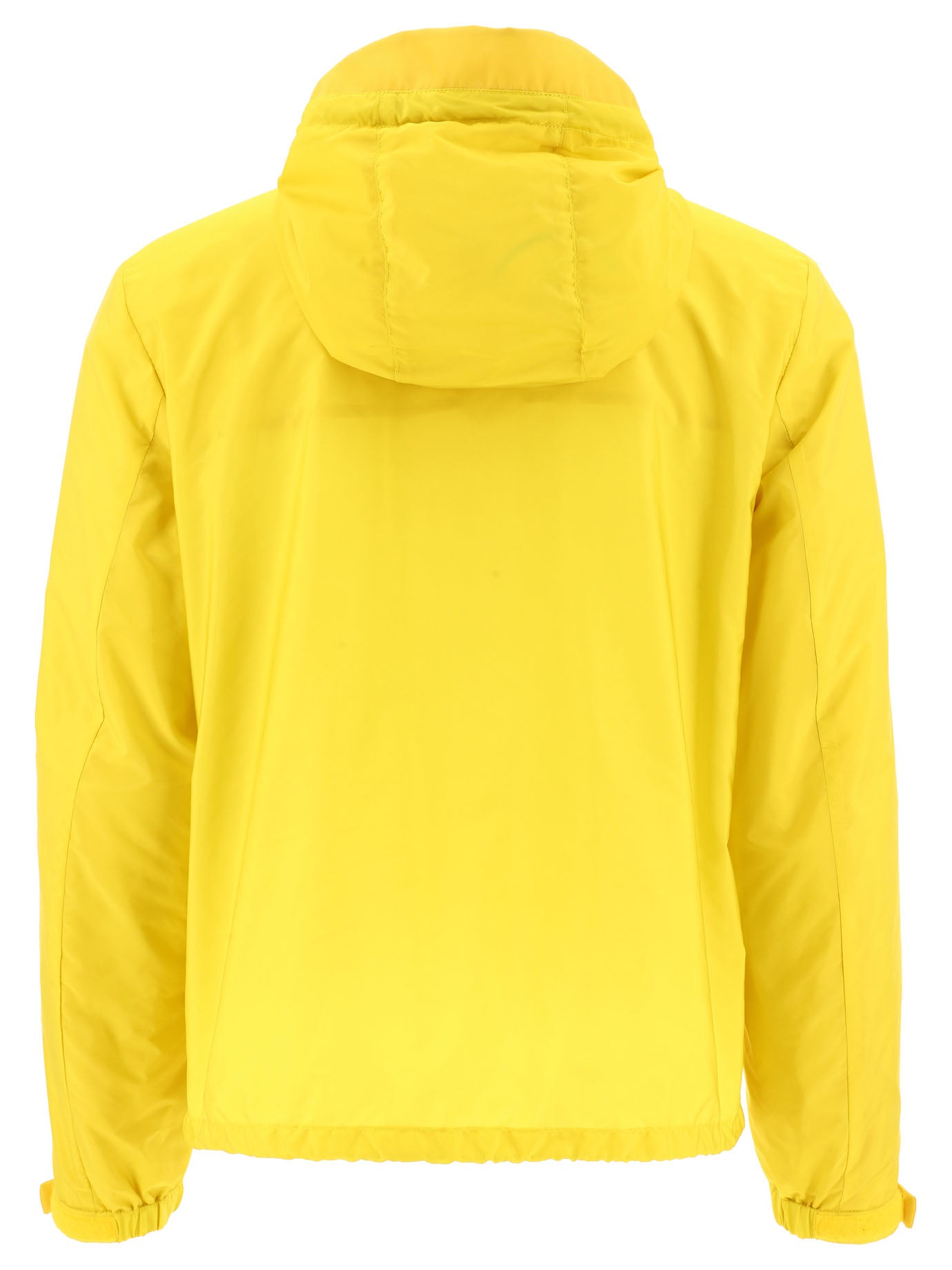 PRADA MEN'S HOODED NYLON JACKET
