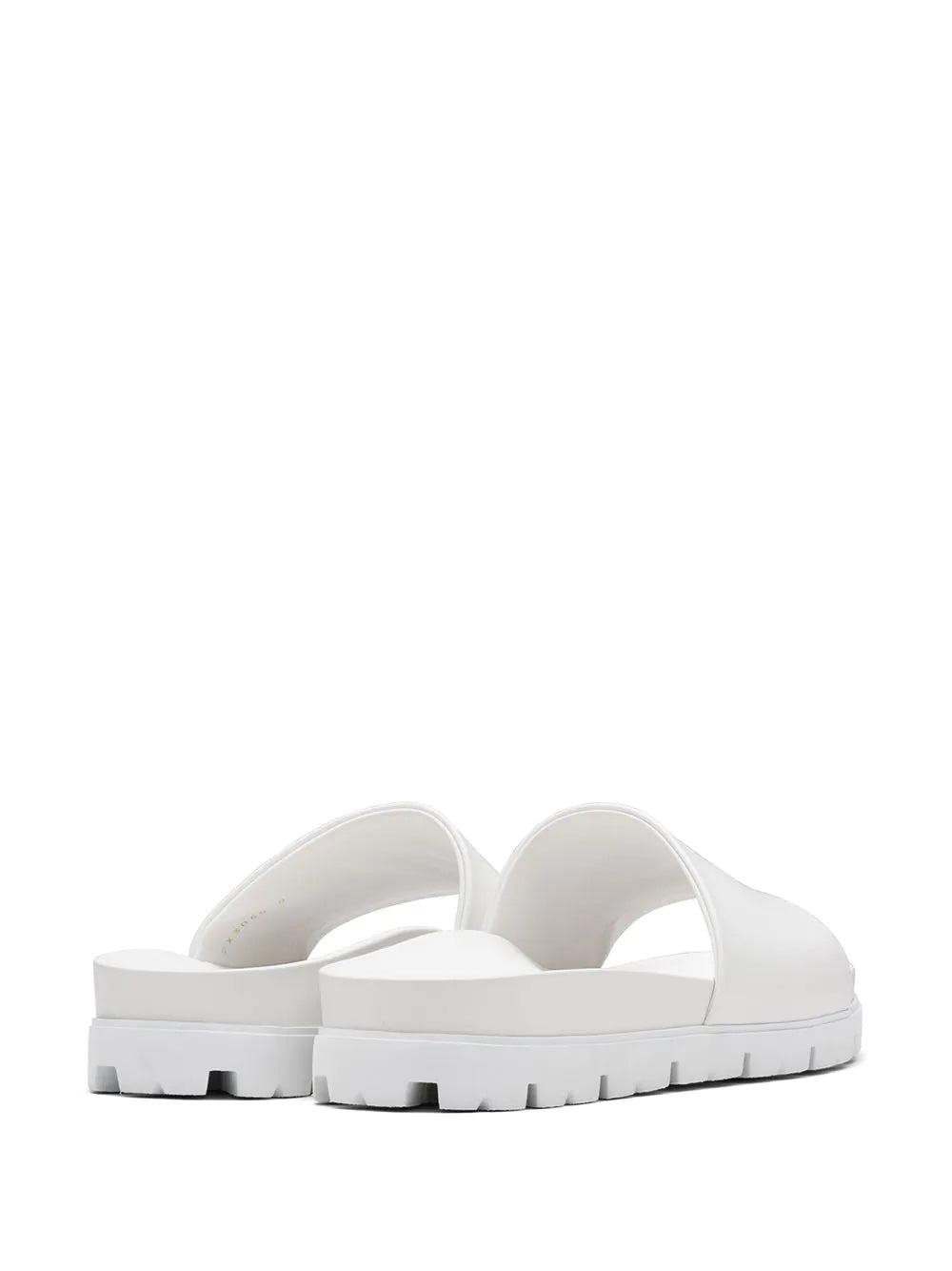 PRADA SILK SCREEN LOGO PRINT SLIDES