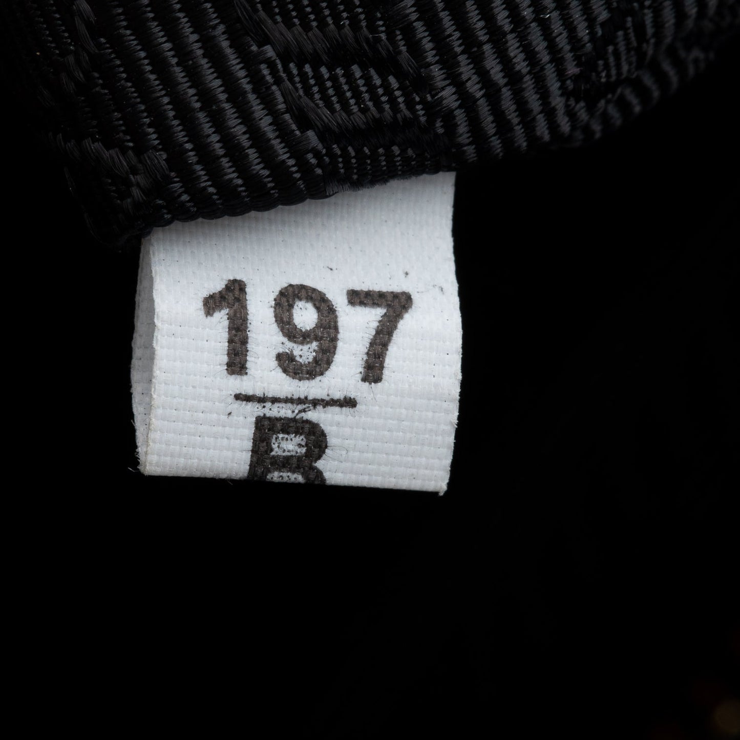 Prada Black Jacquard Logo Tote