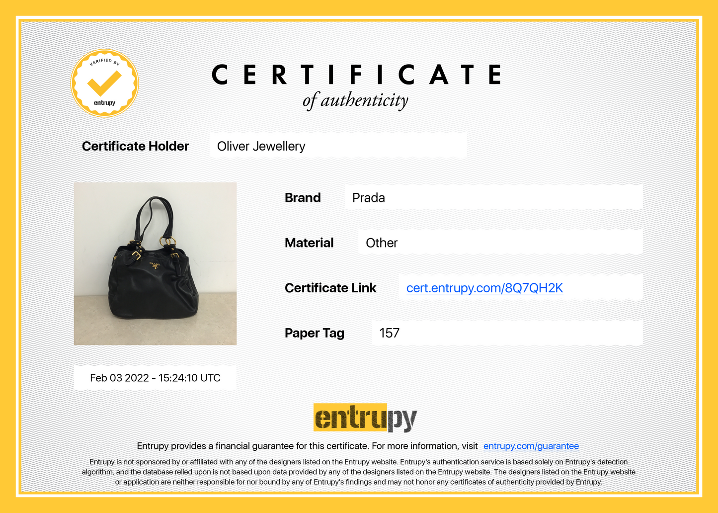Prada Black Leather Hobo