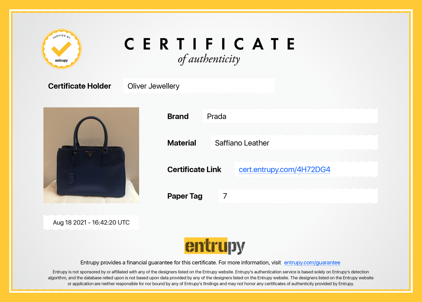 Prada Medium Saffiano Lux Galleria Zip Tote