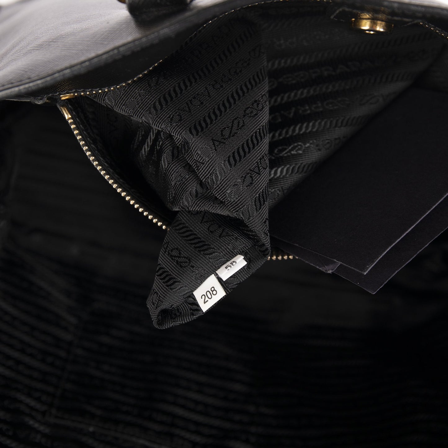 Prada Medium Saffiano Lux Leather Tote