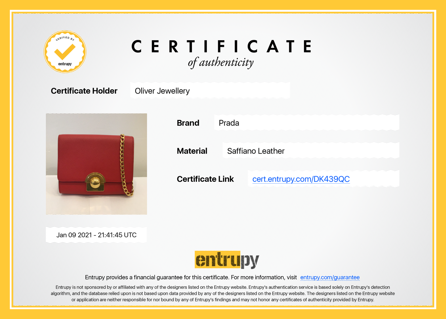 Prada Saffiano Arcade Bag