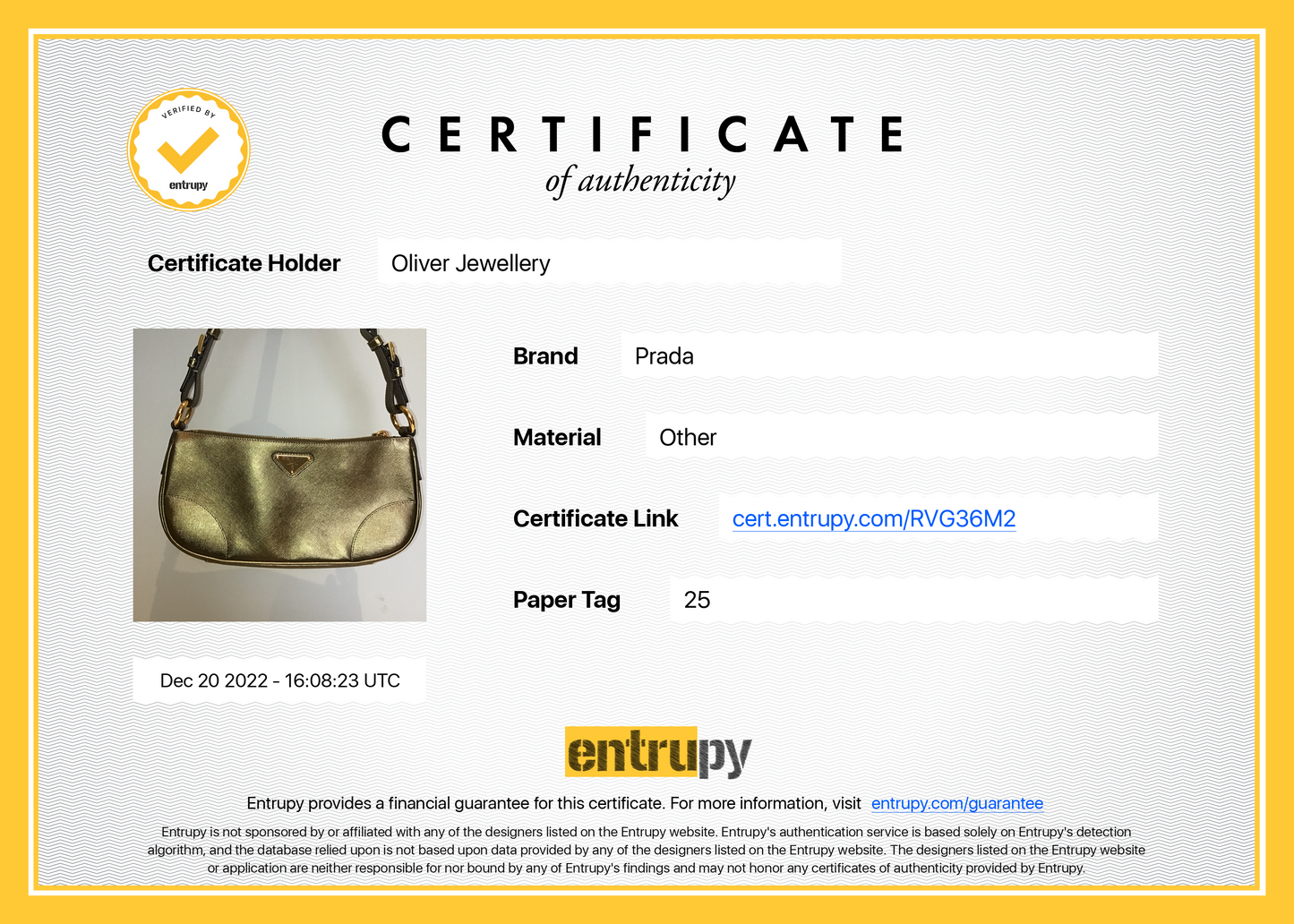 Prada Saffiano Metal Mini Shoulder Bag