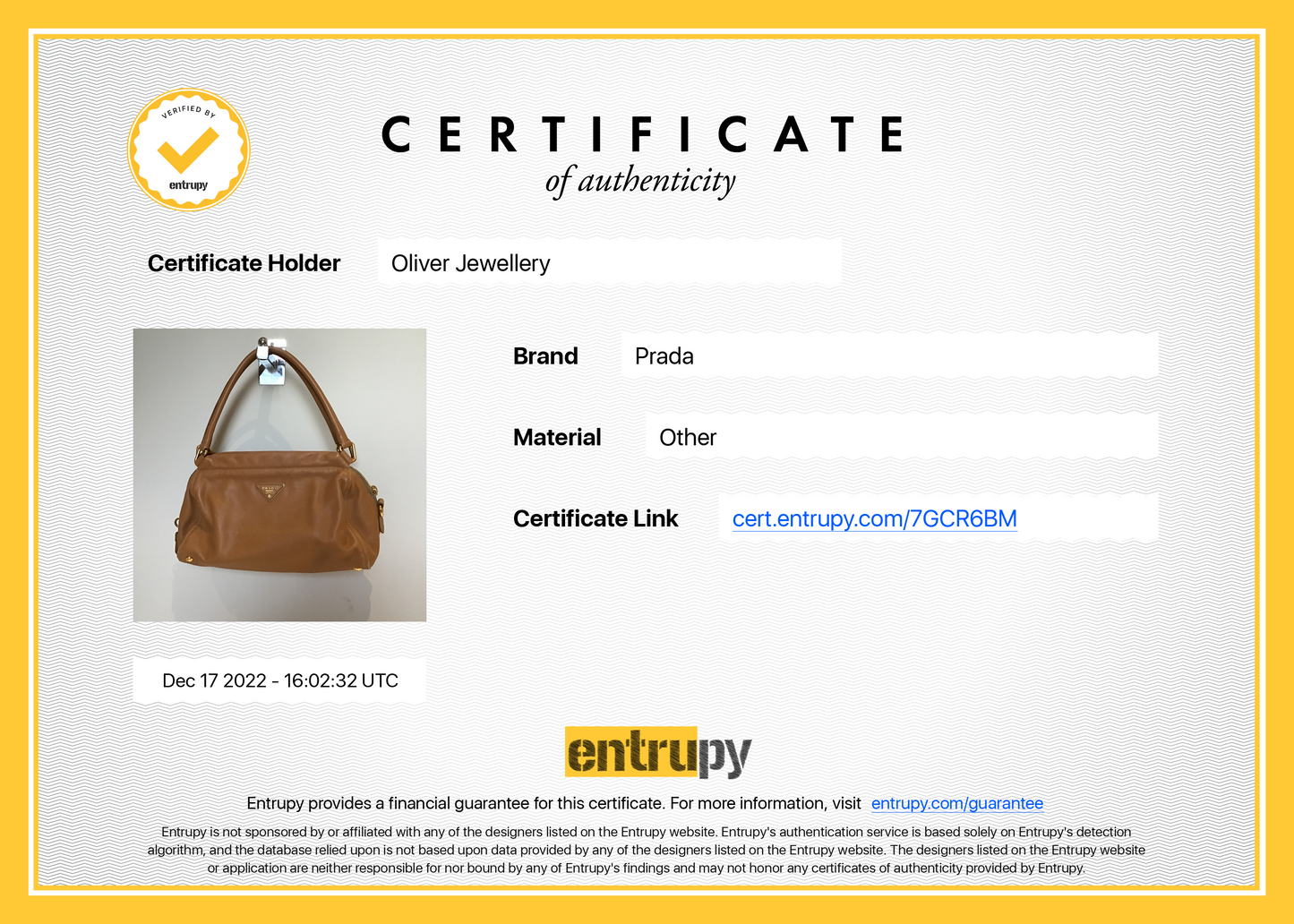Prada Saffiano Soft Cipria Craquele Bag