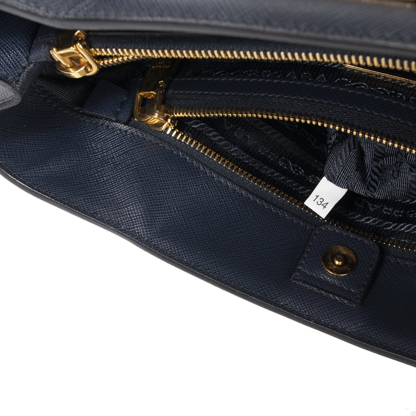 Prada Small Saffiano Lux Galleria Zip Tote