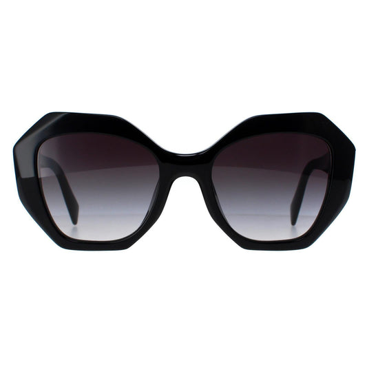 PRADA OVERSIZE OCTAGONAL FRAME SUNGLASSES